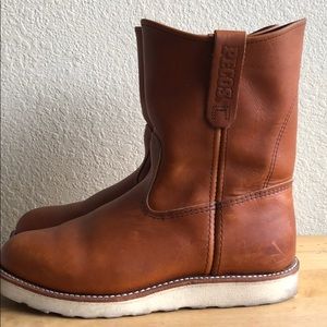 RED WING 866 Pecos Boots Size 8 US Pre-Owned N/Box